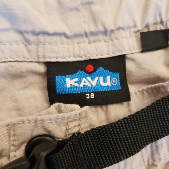 Kavu Men's Light Tan Cargo Pants - Picture 3 of 9